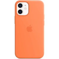 Apple iPhone 12 mini Silikon mit MagSafe kumquat