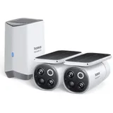 Baseus S1 Pro 3K Dual Outdoor Kamera Weiß