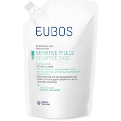 EUBOS SENSITIVE PFLEGE DUSCH & CREME NACHFÜLLBEUTEL 400 ml
