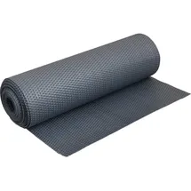 Haga Balkonverkleidung 90 x 90 cm anthrazit Rattan