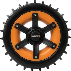 Worx Landroid Spike Super-Grip Antriebsräder 2 Stück verbesserte Steigfähigkeit