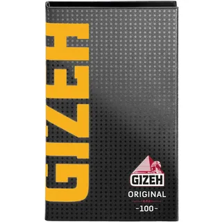 Gizeh Original Magnet Zigarettenpapier kurz 100 Blatt pro Heftchen 2 Boxen (40x)