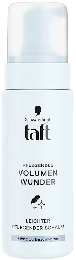 Preisvergleich Produktbild taft Pflegendes Volumen Wunder Schaumfestiger 150 ml