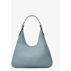 Michael Kors Nolita Large Schultertasche Nubukleder Blue