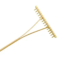 Löffert Rechen Holzrechen 15 Zinken einreihig