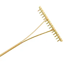 Löffert Rechen Holzrechen 15 Zinken einreihig