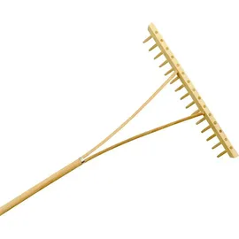 Löffert Rechen Holzrechen 15 Zinken einreihig