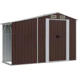 vidaXL Gerätehaus 1,10 x 0,93 m Braun