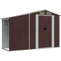 vidaXL Gerätehaus 1,10 x 0,93 m Braun