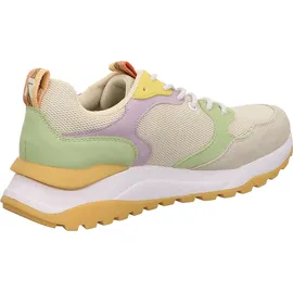 Rieker W2506 Damen Beige/Weiß 39