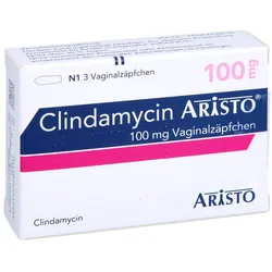 CLINDAMYCIN Aristo 100 mg Vaginalzäpfchen 3 St