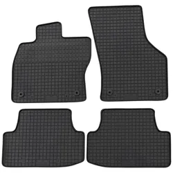 PETEX Fußmattensatz schwarz - vorbereitet für Befestigungssystem  SEAT 84210
