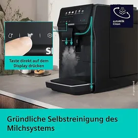 Siemens EQ500 iAroma TP551E09 Klavierlack schwarz