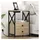 vidaXL Nachtschrank 2 pcs 40 x 31 x 60 cm Beige