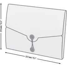 Fächermappe Sammelmappe für A4 Denim