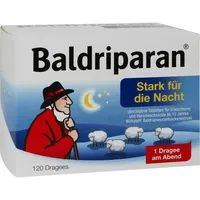 PharmaSGP GmbH Baldriparan Stark für die Nacht überzogene Tabletten 120 St.