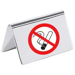 Contacto Nichtraucherschild, glänzend