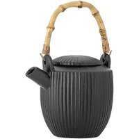 Bloomingville Neri Teekanne aus Steingut, L17xH24xB13 cm