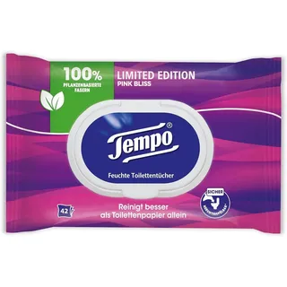 Tempo Feuchtes Toilettenpapier Limited Edition 1-lagig