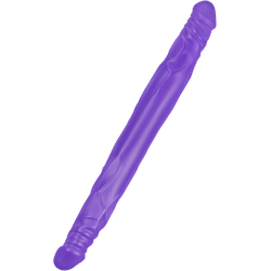 Double Dildo, 35,5 cm, lila