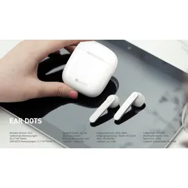 NABO X-Sound Ear Dots weiß