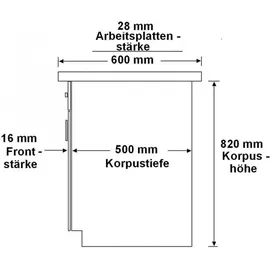 Küchen-Preisbombe Küchenzeile Omega 240 cm Schwarz + Weiss