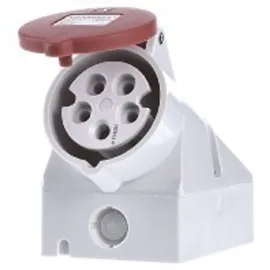 Mennekes Wandsteckdose TwinCONTACT 16A Rot/Weiß 1 St.