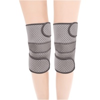 LXSWY Bandage Knie 1 Paar Kniebandage selbsterwärmende magnetische Knieschützer mit auswechselbaren Wärmepolstern zur Linderung von Arthritis-Gelenkschmerzen