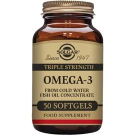 Solgar Triple Strength Omega-3 950 mg Weichkapseln 50 St.