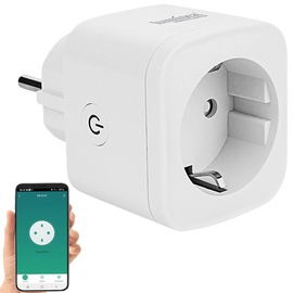 Luminea Home Control WLAN-Steckdose, Apple-HomeKit-zertifiziert, mit App & Sprachsteuerung