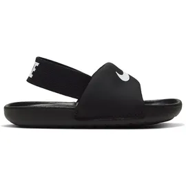Nike Kawa Slide Schwarz/Weiß 19,5