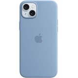 Apple Silikon Case mit MagSafe für iPhone 15 Plus winterblau (MT193ZM/A)