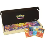 Pokémon Company International Amigo Verlag Kanto-Stärke Mini-Tin-Box-Bundle (10 Boosterpacks, 5 Münzen & 5 Bildkarten)
