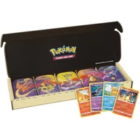 Pokémon Company International Amigo Verlag Kanto-Stärke Mini-Tin-Box-Bundle (10 Boosterpacks, 5 Münzen & 5 Bildkarten)