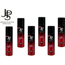 John Player BE RED Antitranspirant Deodorant Spray 6 x 150 ml