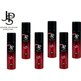 John Player BE RED Antitranspirant Deodorant Spray 6 x 150 ml