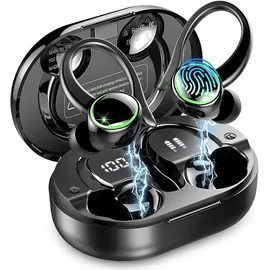 matast Bluetooth Kopfhörer Sport, Kopfhörer Kabellos Bluetooth 5.4 mit ENC Noise Cancelling und 4 HD Mics, 50 Std Kabellose Ohrhörer, In Ear mit Hi-Fi Stereo, IP7 Wasserdicht, USB-C/LED-Anzeige