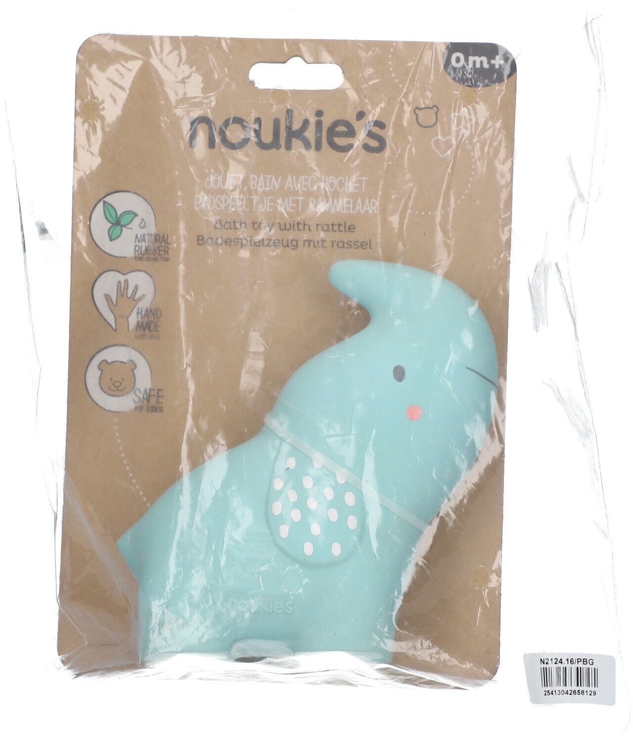Noukie's Jouet de bain Elephant Menthe 1 pc(s) accessoire(s)