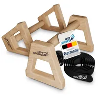 ArtSport Liegestützgriffe beige 20 cm x 39 cm x 20 cm