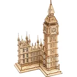 ROBOTIME Rolife 3D-Holz-Puzzle (Big Ben