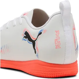 Puma Future 8 Play Hallenschuhe Kinder Puma White/Puma Black/Glowing Red 38