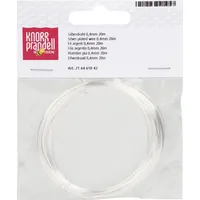 KnorrPrandell Basteldraht 0,4 mm 20 m rot silber