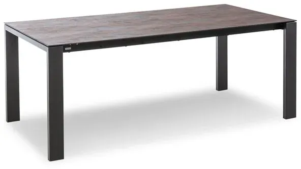 bert plantagie Esstisch mit Auszug Cervo 200/270 x 99,6 cm Keramik Oxido Flame