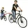 Trail Gator Tandem Tow Bar Veloanhänger rot