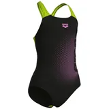 Arena DIM Light Swim Pro Back L Mädchen Schwimmanzug, schwarz - 128