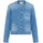 Brax Jeansjacke mit Rundhalsausschnitt Modell Paris Blau, 46