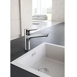 Kludi Mix Küchenarmatur-Einhebelmischer 329040575 geschlossener Hebel, schwenkbarer Auslauf, chrom