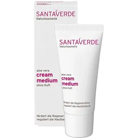 Santaverde Aloe Vera Creme Medium ohne Duft 30 ml