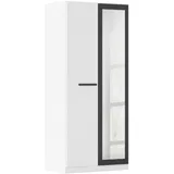 Rauch Drehtürenschrank MODI 91 x 210 x 54 cm Weiß