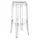 Kartell Hocker Charles 75 cm Transparent